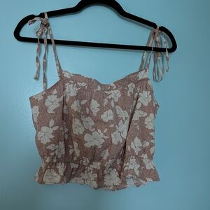 Floral Print Women's Top